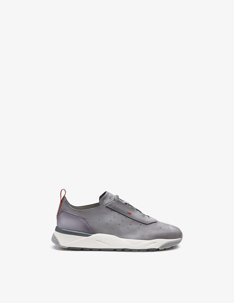 Santoni Perforated nubuck sneakers - picture 1 Santoni Perforated nubuck sneakers - picture 1