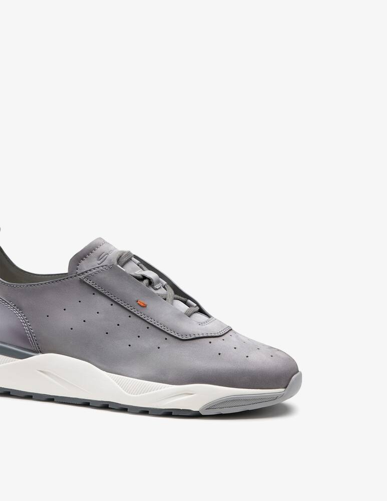 rinascente Santoni Sneakers in pelle nabuk