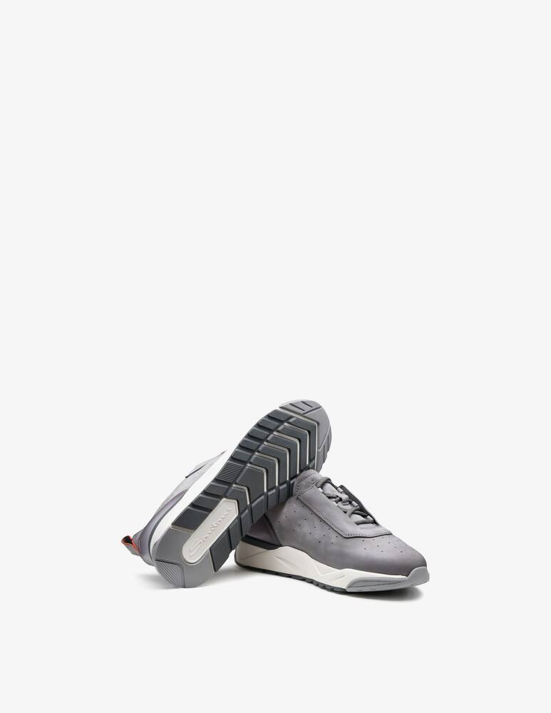 rinascente Santoni Sneakers in pelle nabuk
