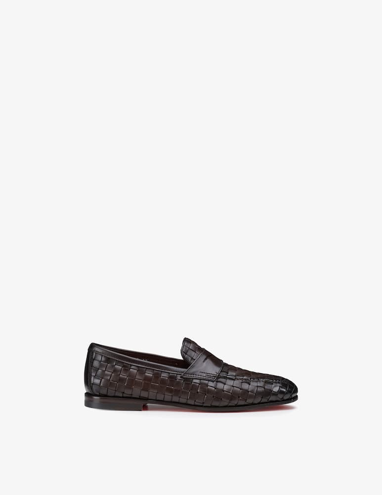 rinascente Santoni Mocassino Carlo in pelle