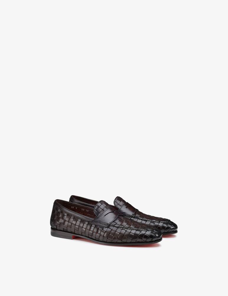 rinascente Santoni Mocassino Carlo in pelle
