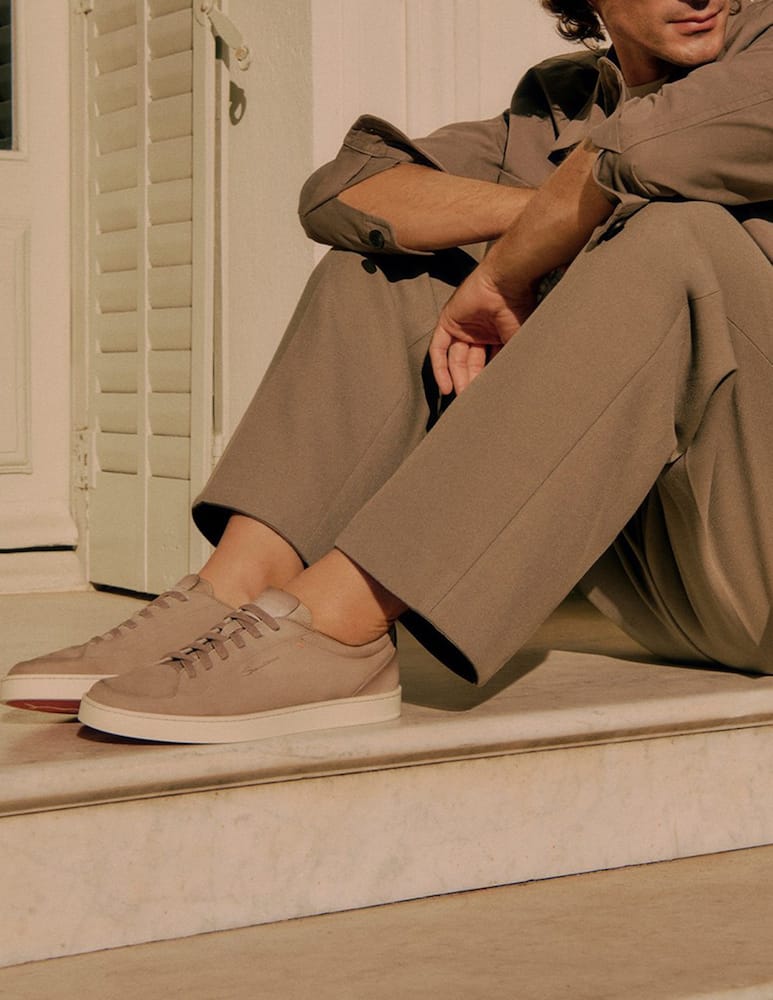 Santoni Off-duty nubuck sneakers - picture 7 Santoni Off-duty nubuck sneakers - picture 7