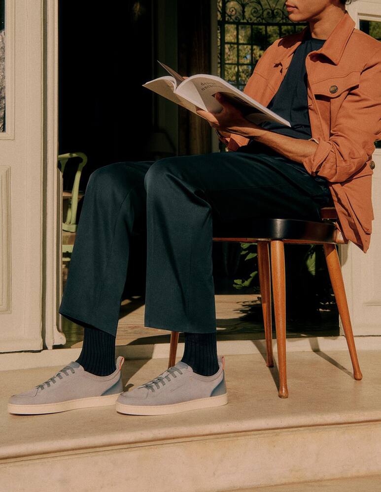 Santoni Off-duty nubuck sneakers - picture 2 Santoni Off-duty nubuck sneakers - picture 2