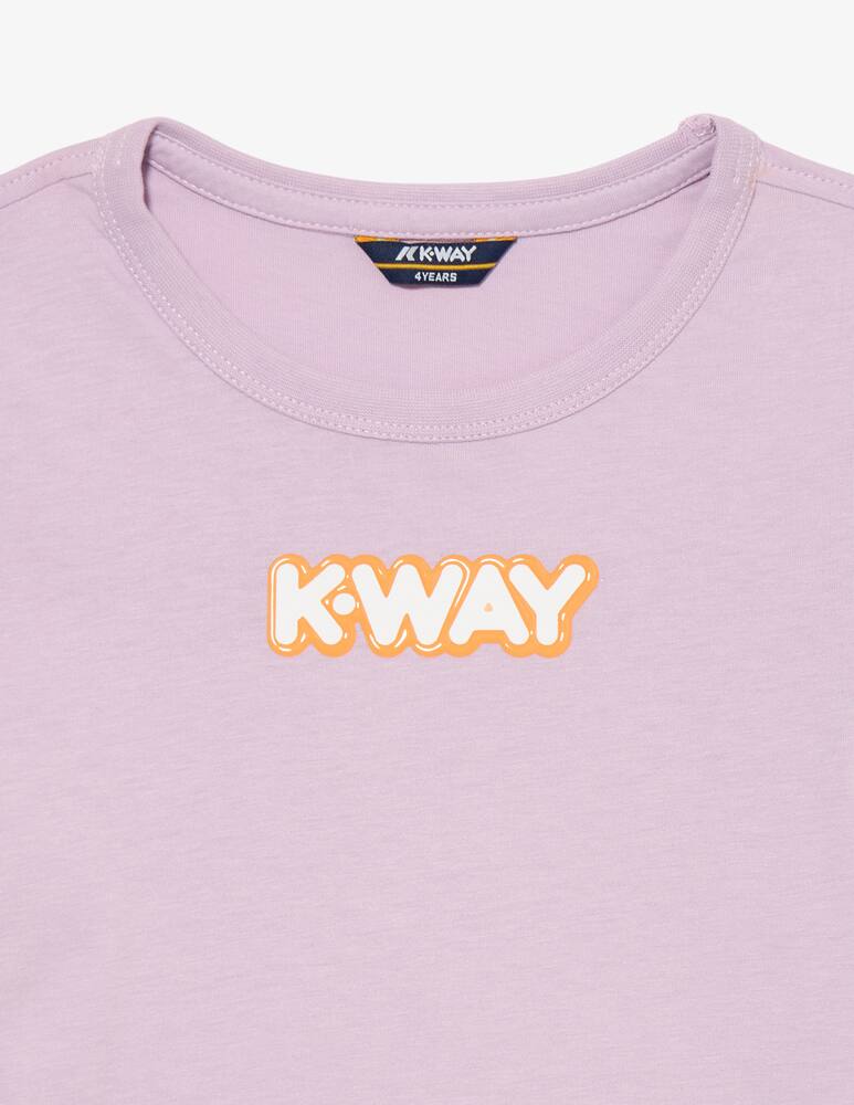 rinascente K-Way T-shirt in cotone con logo