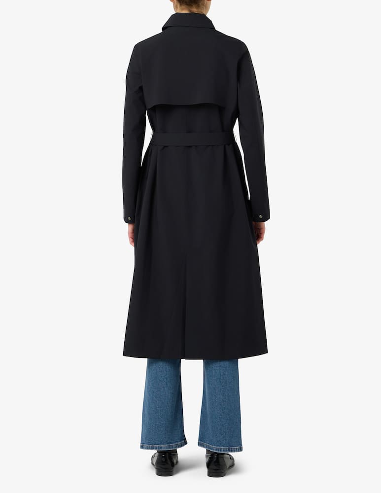 rinascente K-Way Barbra stretch belted coat