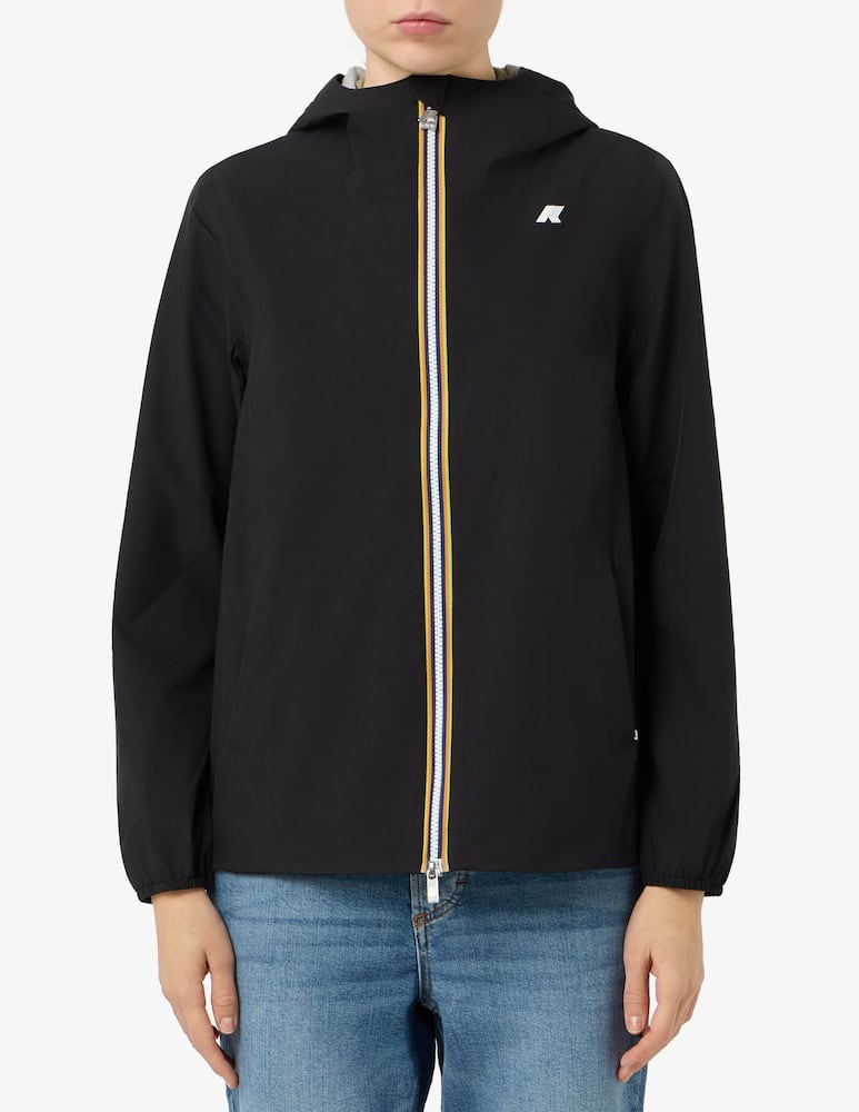 rinascente K-Way Marguerite hooded jersey jacket