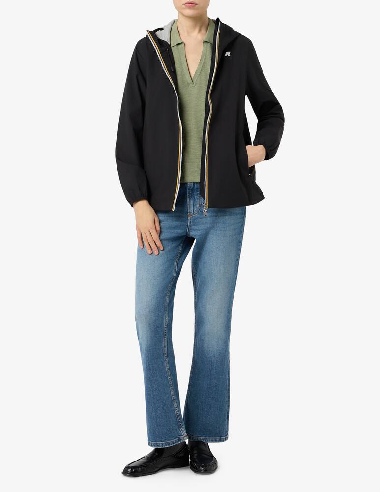 rinascente K-Way Marguerite hooded jersey jacket