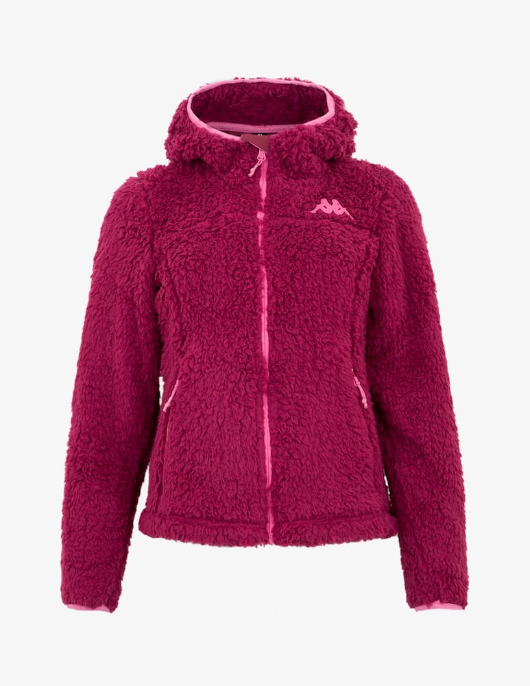 rinascente Kappa Sci Felpa sci teddy con cappuccio