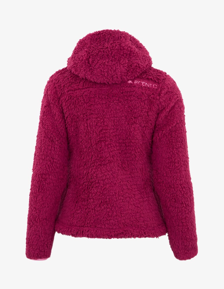 rinascente Kappa Sci Felpa sci teddy con cappuccio