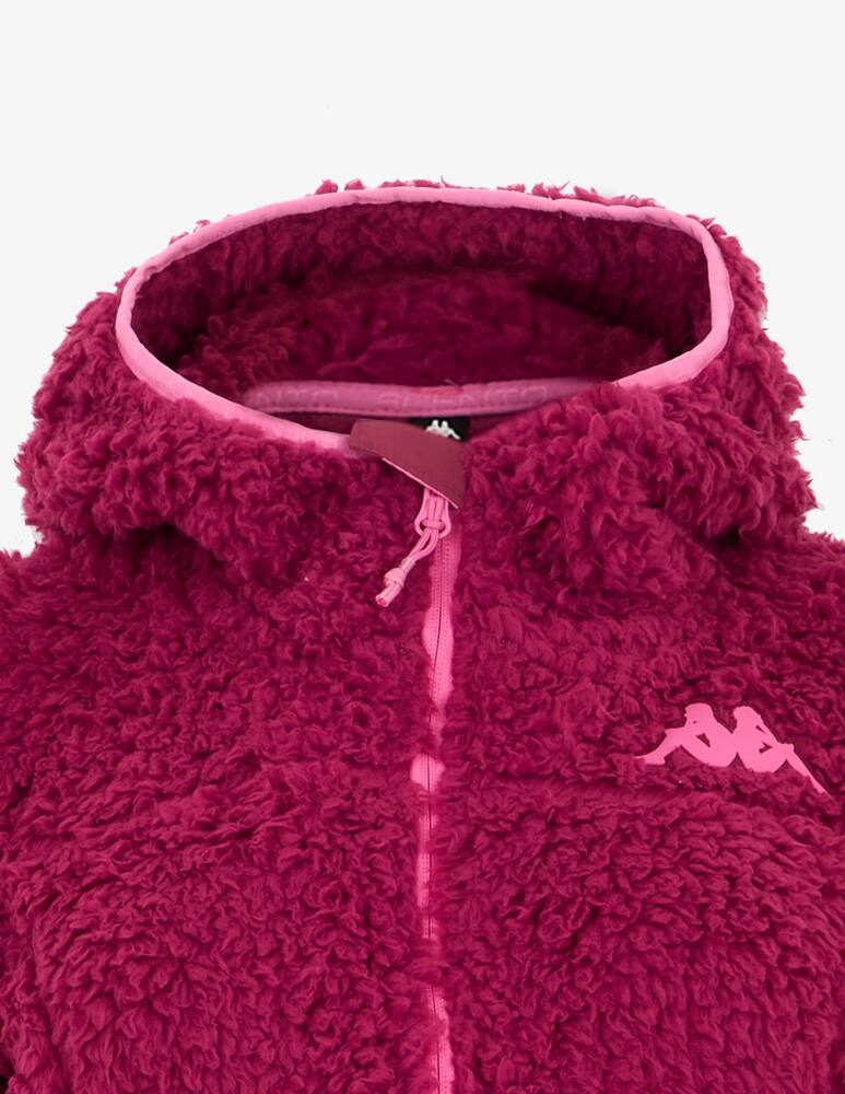 rinascente Kappa Sci Felpa sci teddy con cappuccio