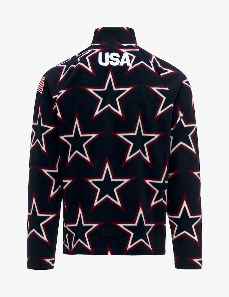 rinascente Kappa Sci Maglia in pile con stelle USA