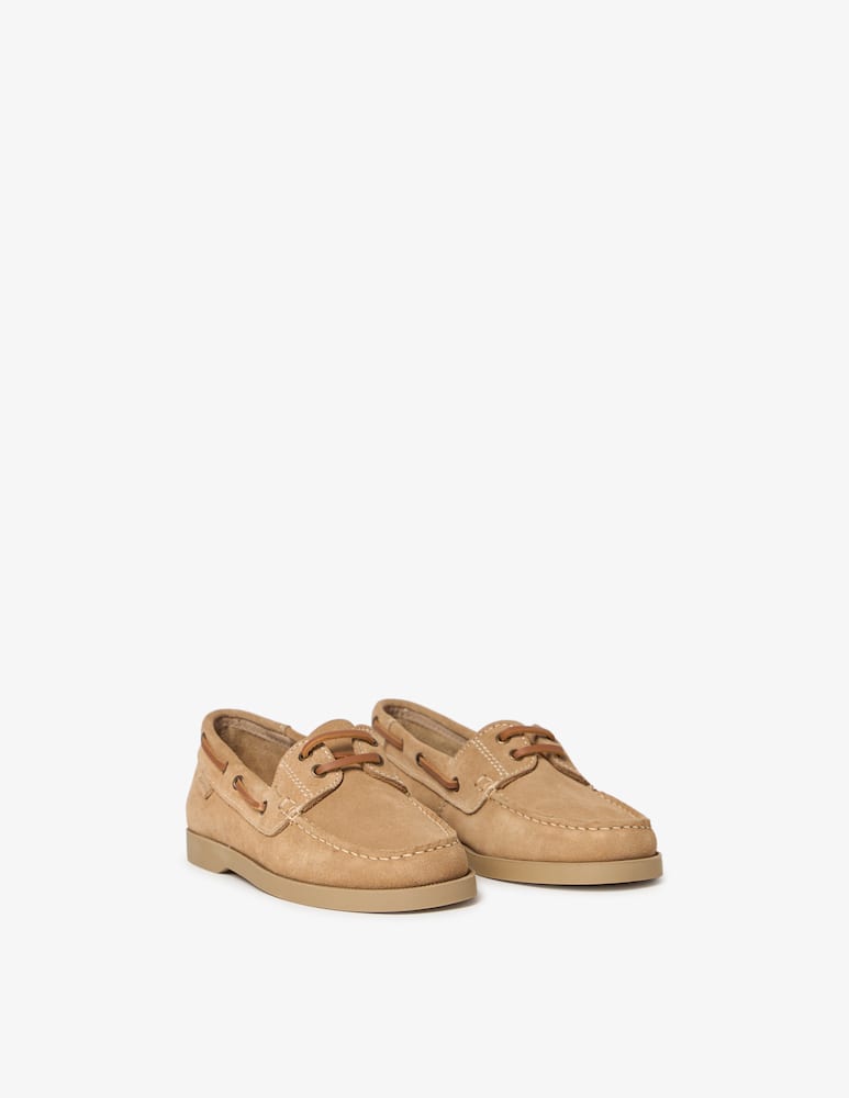 Manebì Scarpe da barca in suede - immagine 2