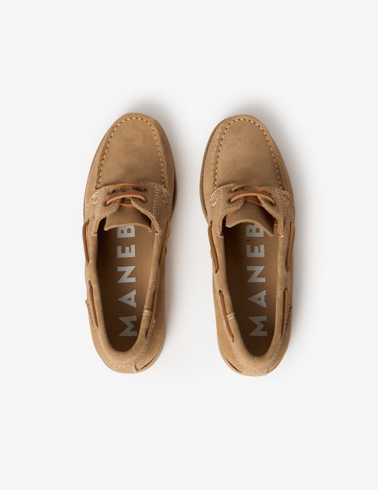 Manebì Scarpe da barca in suede - immagine 3