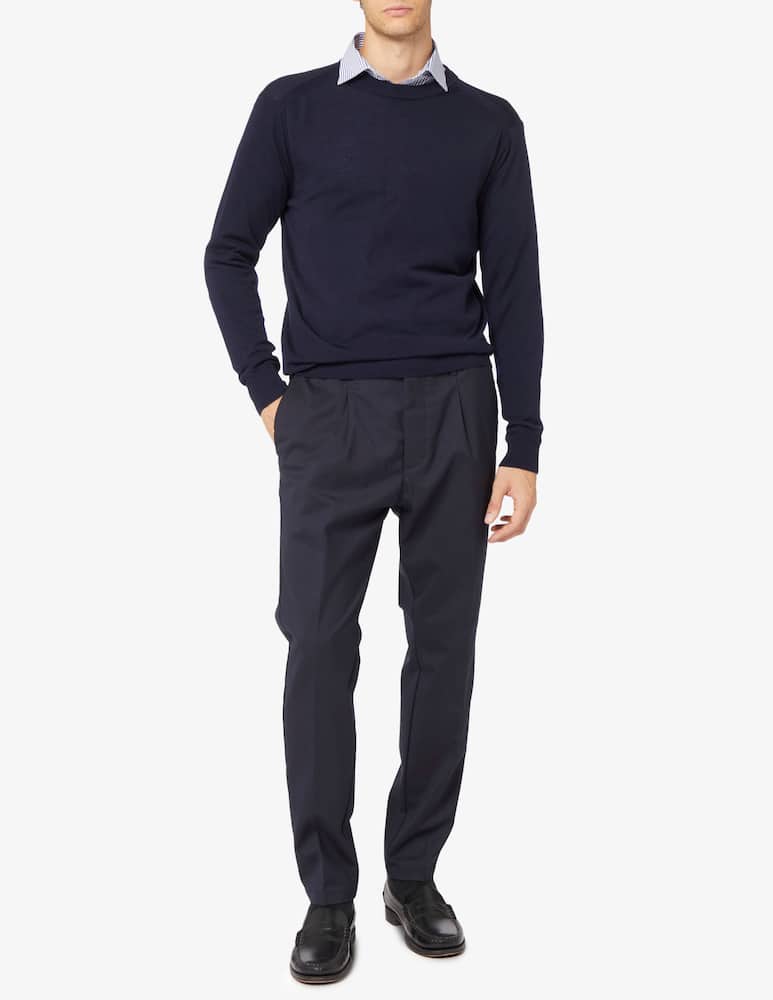 Cruna Pantaloni mitte in lana tecnica - immagine 2 Cruna Pantaloni mitte in lana tecnica - immagine 2