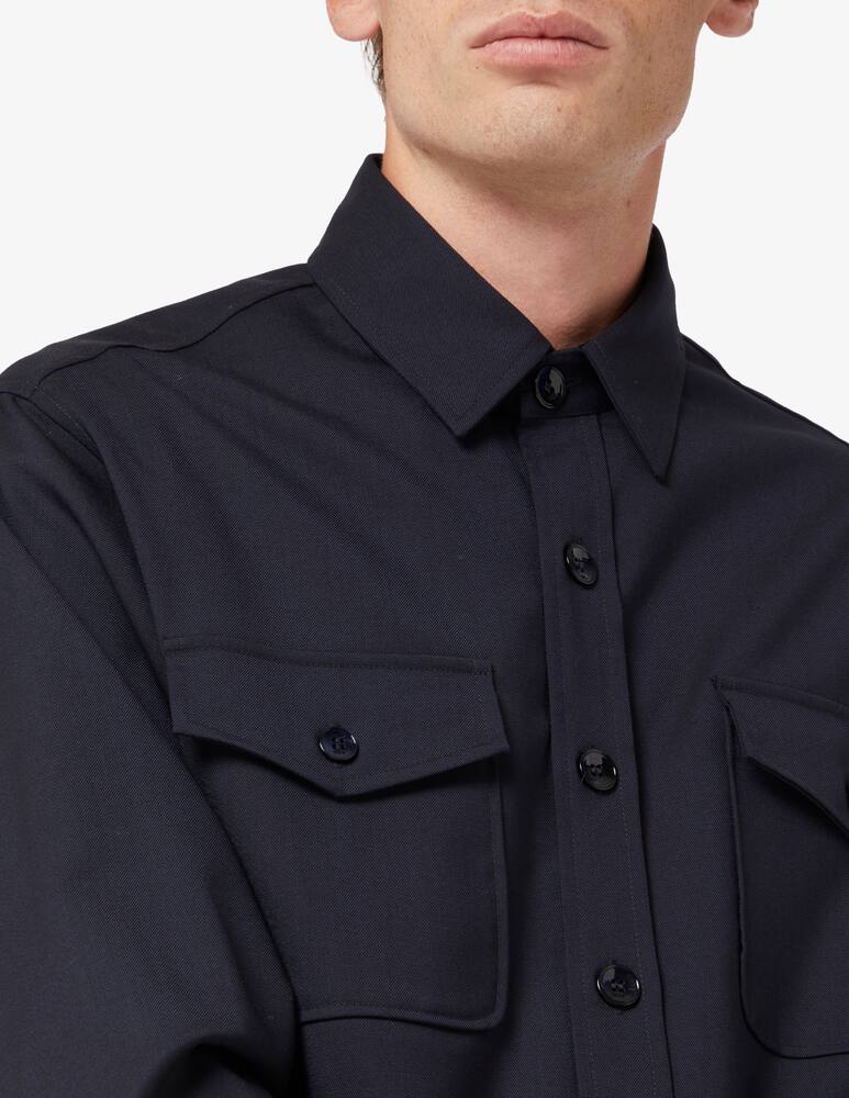 rinascente Cruna Sovracamicia osaka lana tecnica