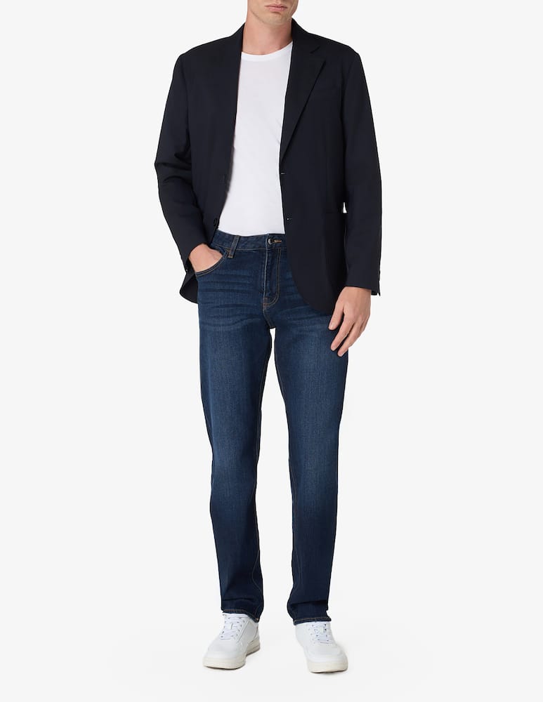 rinascente Cruna Giacca tribeca monopetto in lana tecnica