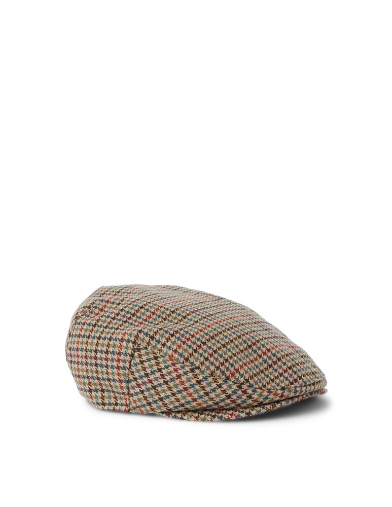 rinascente Borsalino Pied de poul flat cap