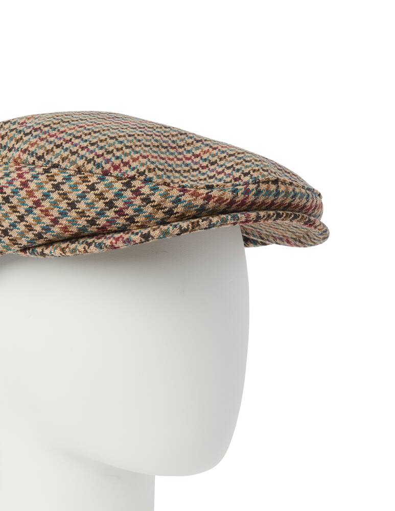 rinascente Borsalino Pied de poul flat cap