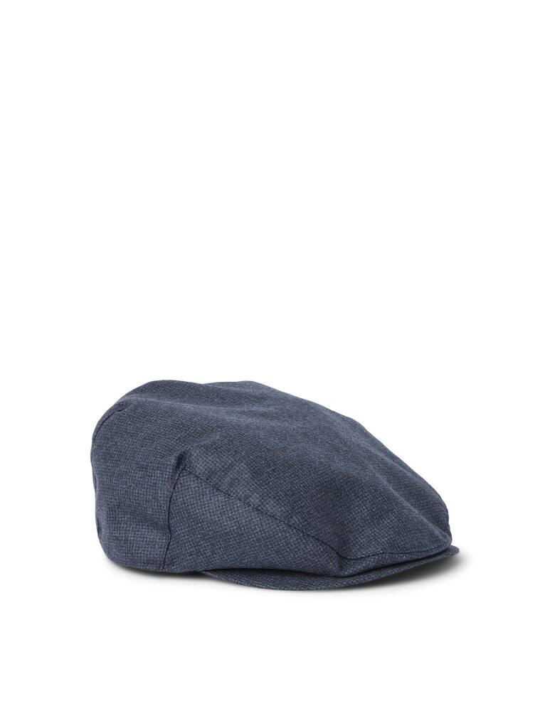 rinascente Borsalino Micro pattern wool flat cap