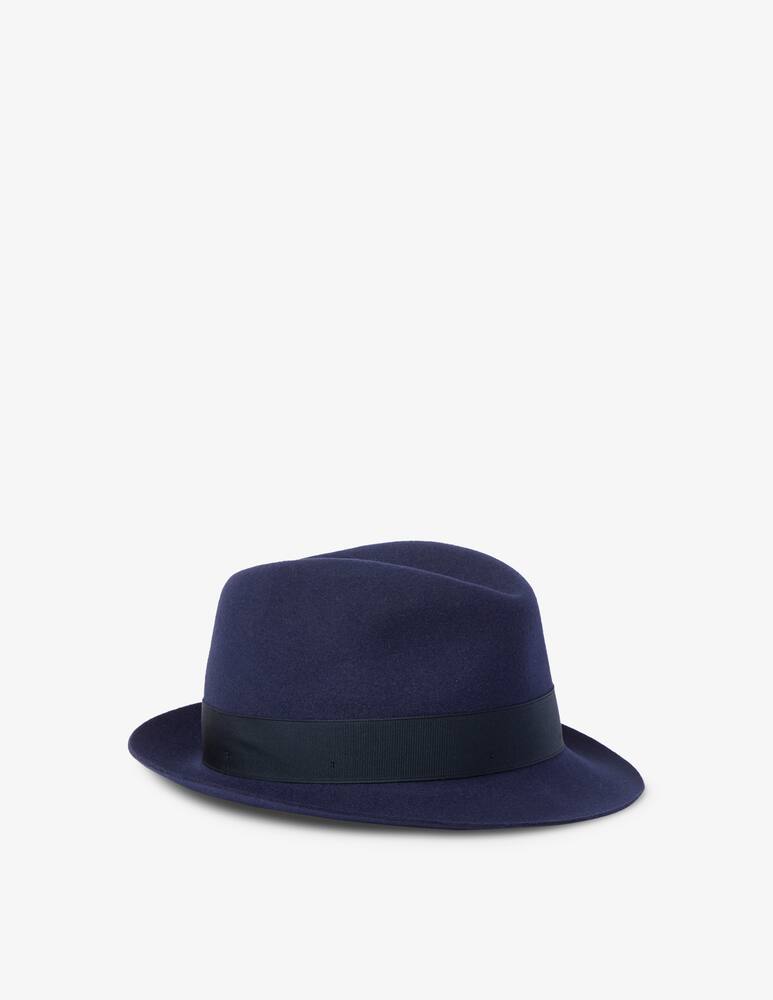 rinascente Borsalino Cappello trilby in feltro piccolo - Blu