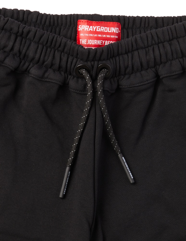 rinascente Sprayground Pantaloni corti smooth youth - Nero