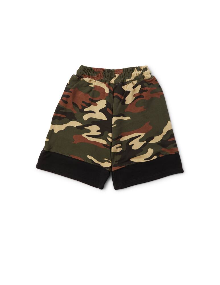 rinascente Sprayground Pantaloni corti camo youth - Oliva