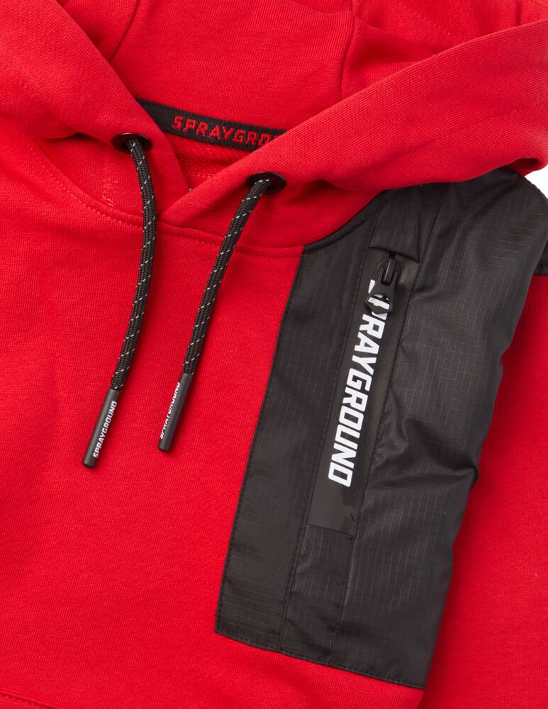 rinascente Sprayground Felpa con cappuccio youth - Rosso