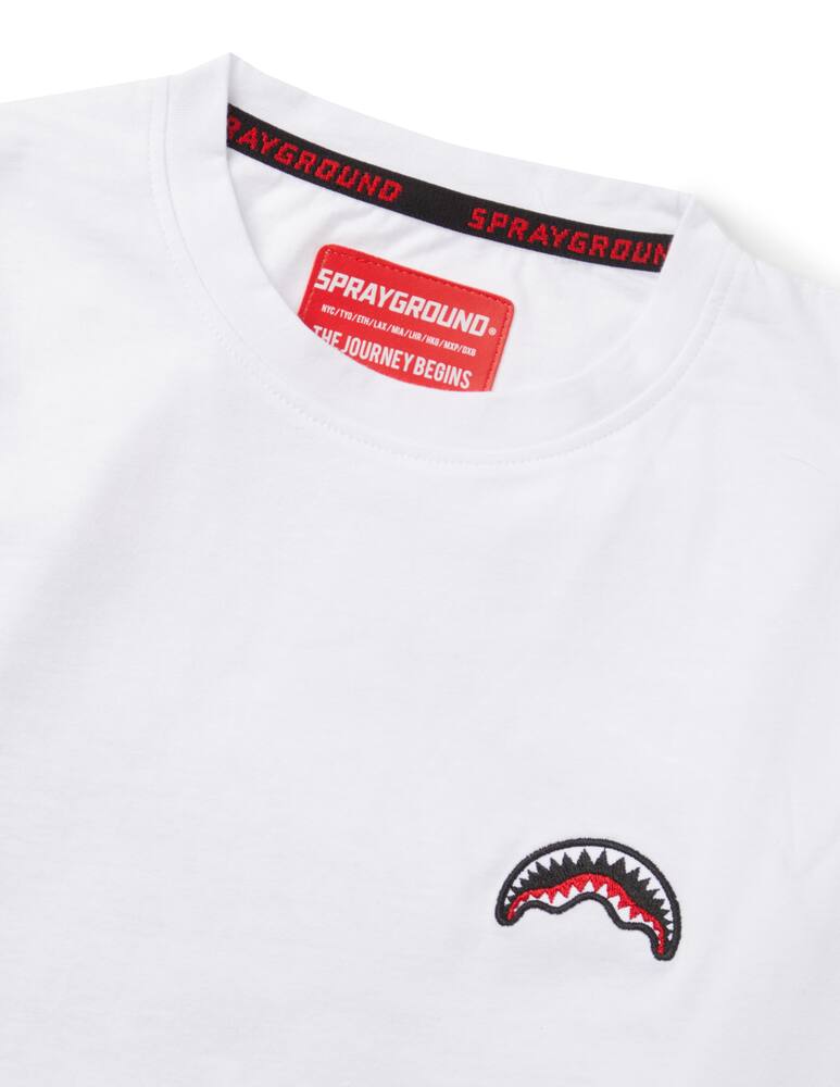 rinascente Sprayground Japan wave youth t-shirt - White