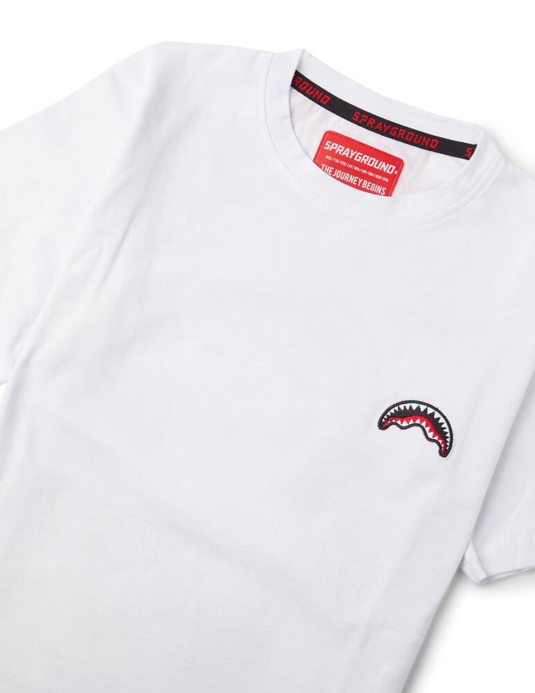 rinascente Sprayground Money youth t-shirt - White