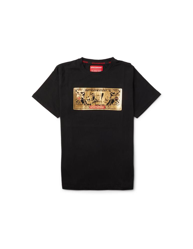 rinascente Sprayground Madabout money t-shirt - Black