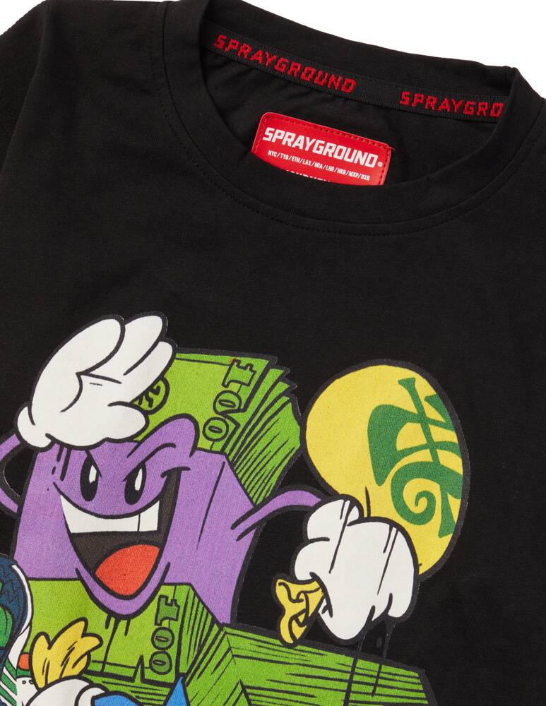 rinascente Sprayground Maglietta pirate youth - Nero