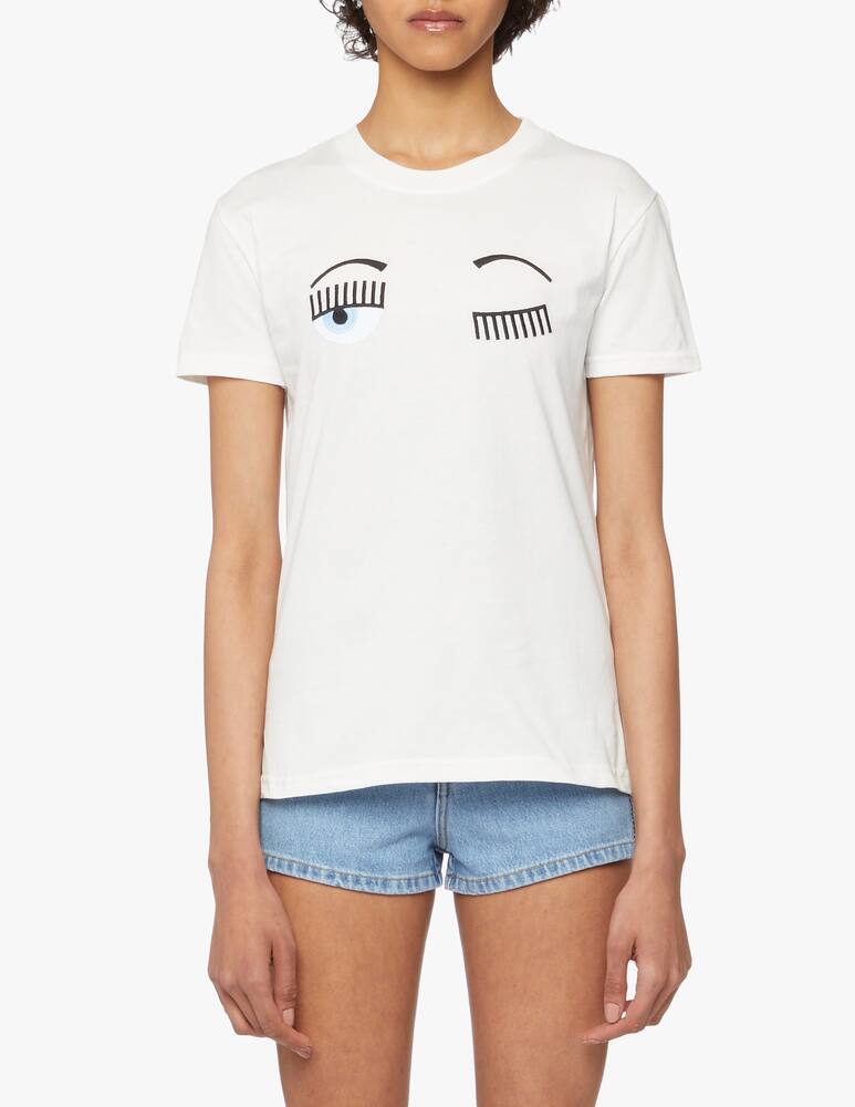 Chiara Ferragni Cotton Flirting t-shirt - picture 4 Chiara Ferragni Cotton Flirting t-shirt - picture 4