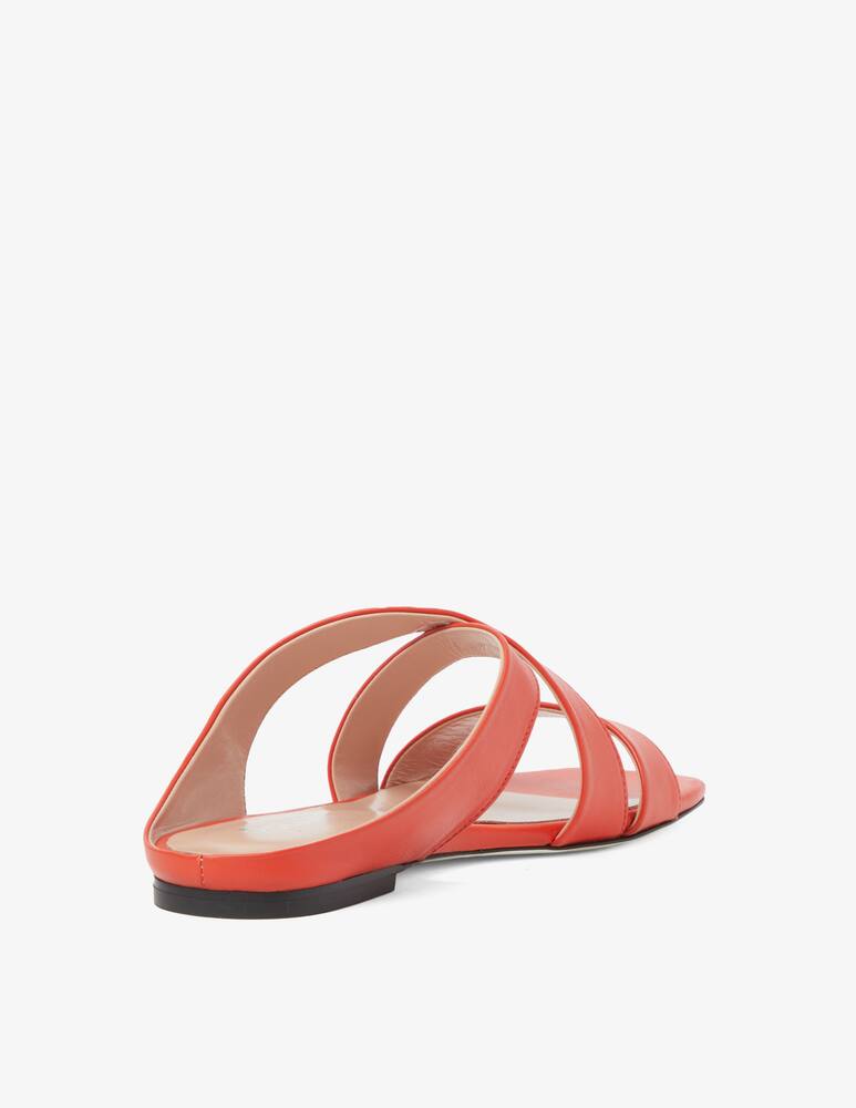 Pollini Leather flat sandals - picture 4 Pollini Leather flat sandals - picture 4