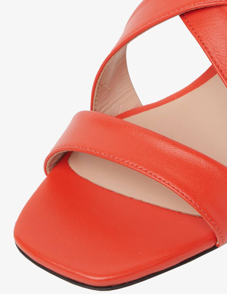Pollini Leather flat sandals - picture 5 Pollini Leather flat sandals - picture 5