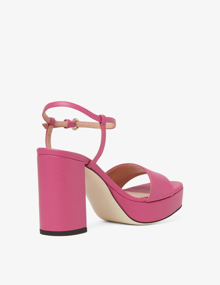 rinascente Pollini Sandali con zeppa in pelle