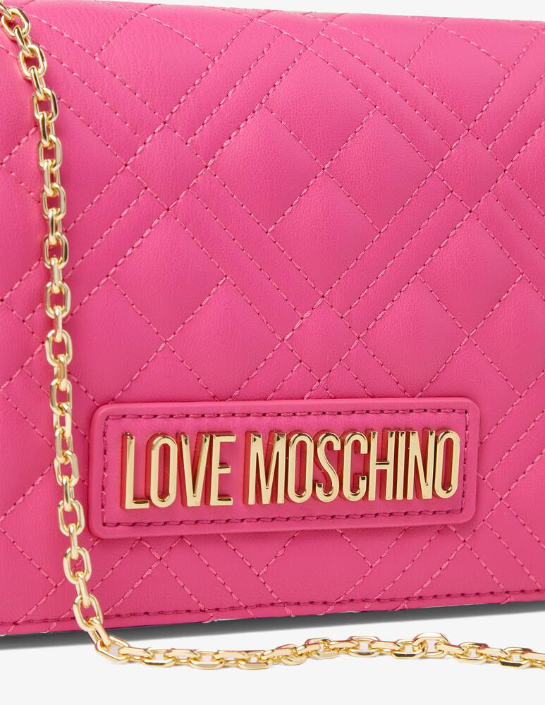 rinascente Love Moschino Borsa trapuntata con patta Smart Daily