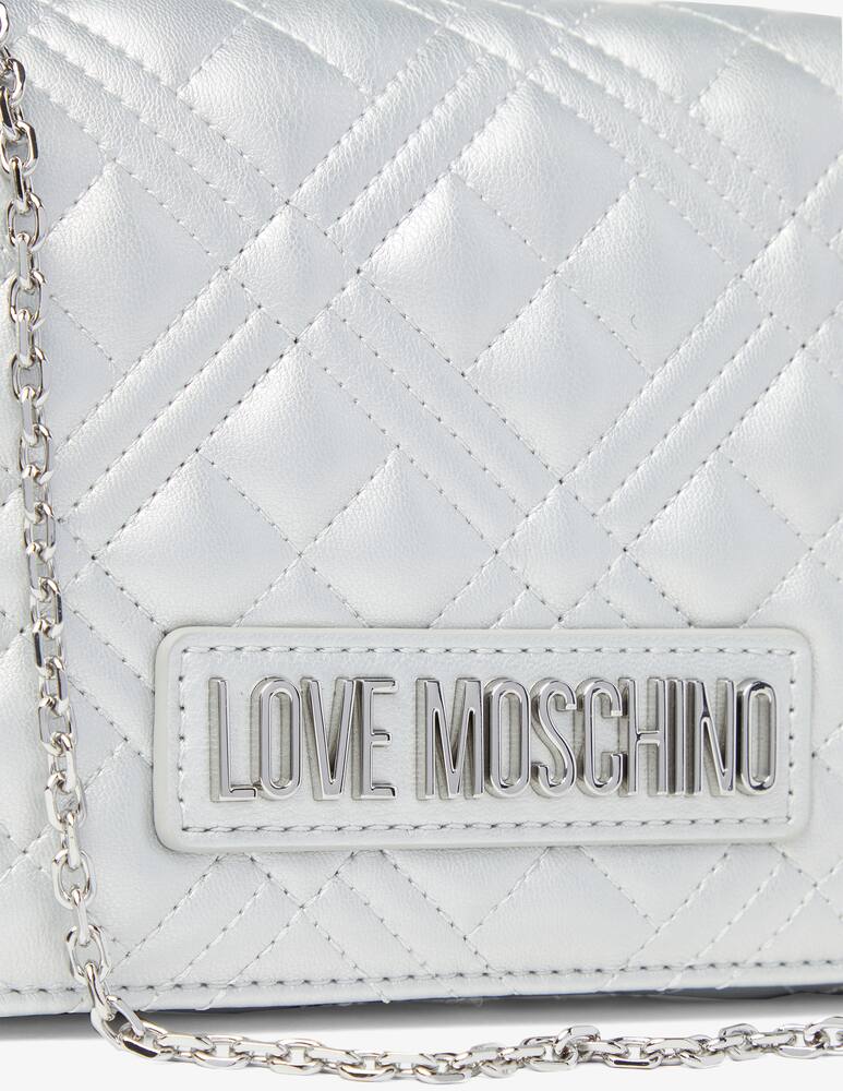 rinascente Love Moschino Borsa trapuntata con patta Smart Daily