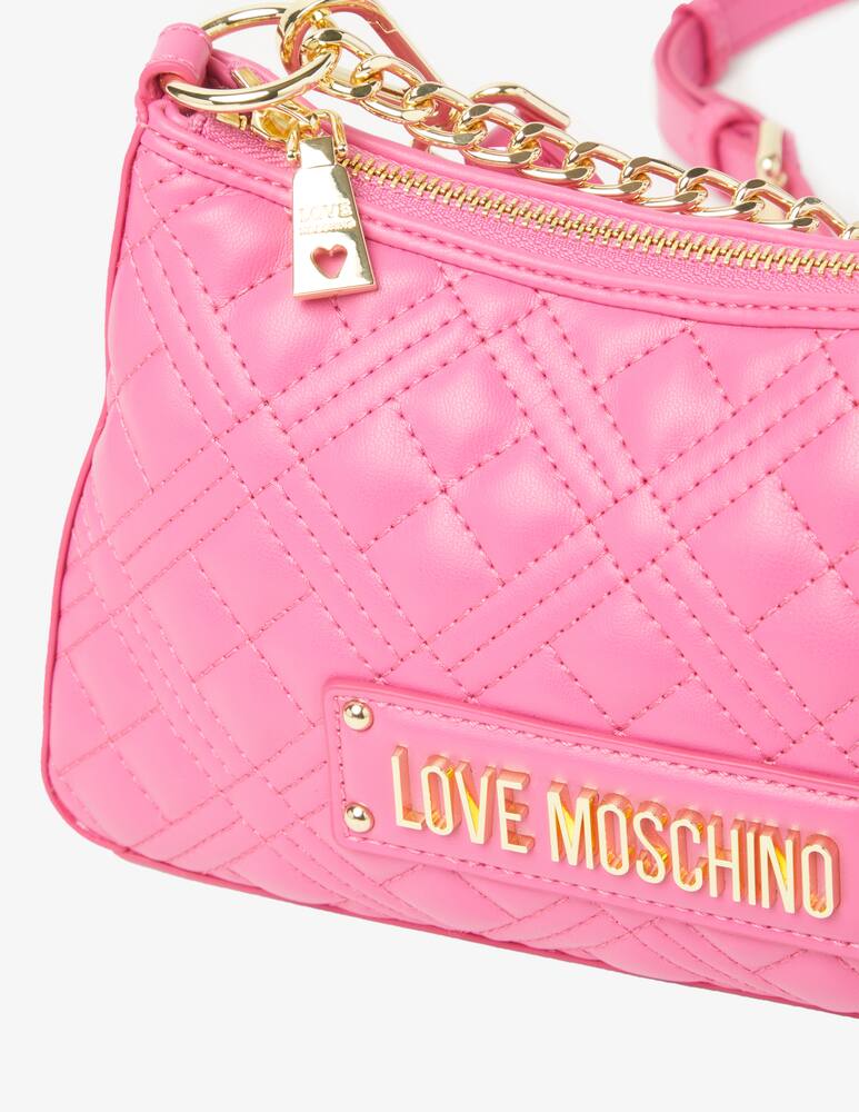 rinascente Love Moschino Quilted halfmoon bag
