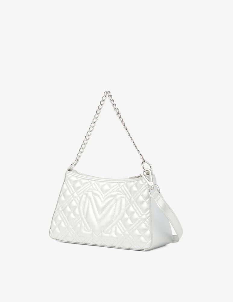 rinascente Love Moschino Borsa mezzaluna trapuntata