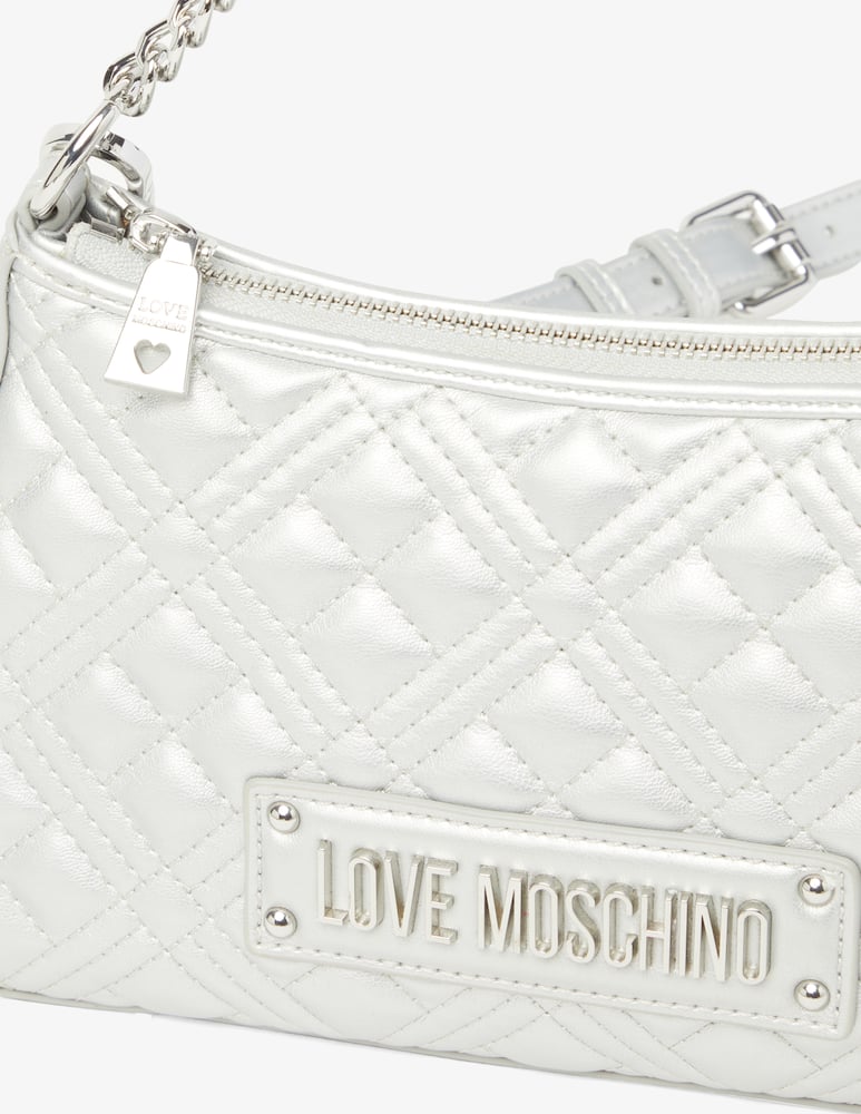 rinascente Love Moschino Borsa mezzaluna trapuntata