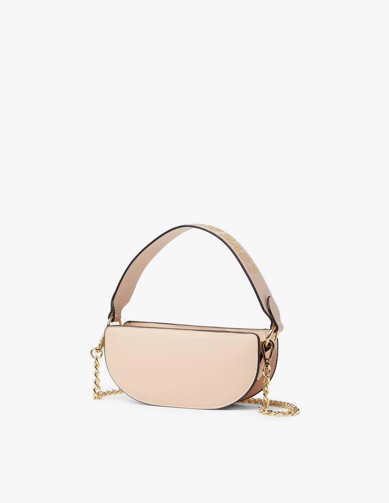 rinascente Love Moschino Borsa a mezzaluna con piccole borchie