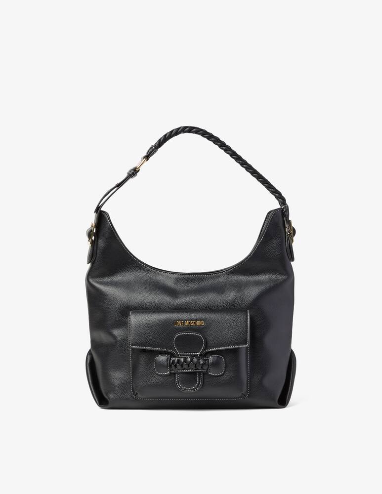 Love Moschino Borsa hobo intrecciata - immagine 1 Love Moschino Borsa hobo intrecciata - immagine 1