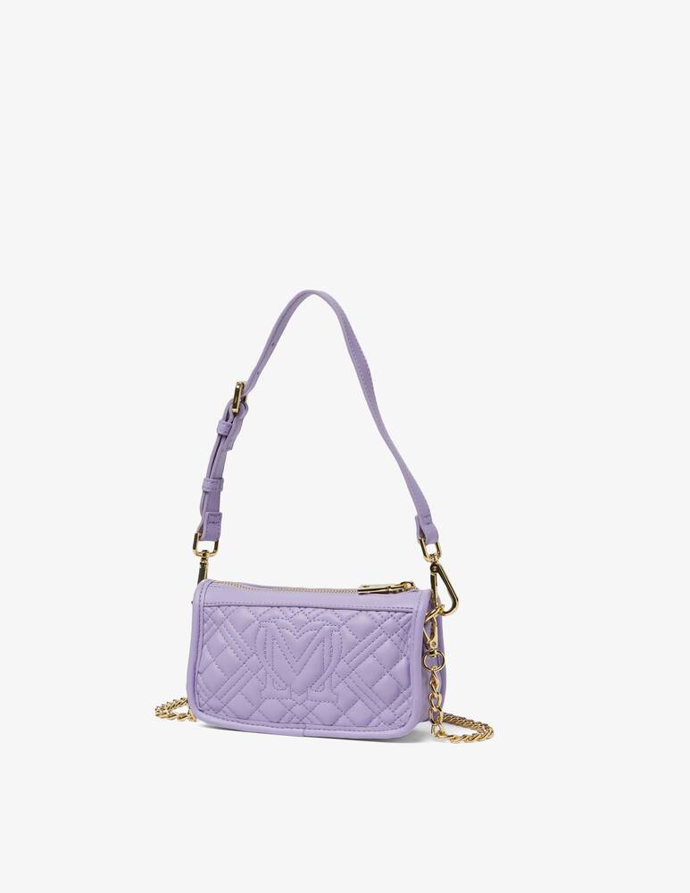 rinascente Love Moschino Quilted mini shoulder bag