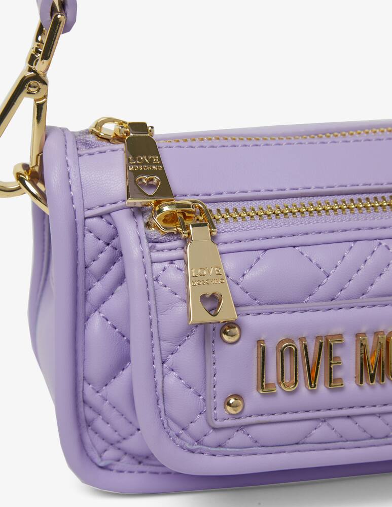 rinascente Love Moschino Quilted mini shoulder bag