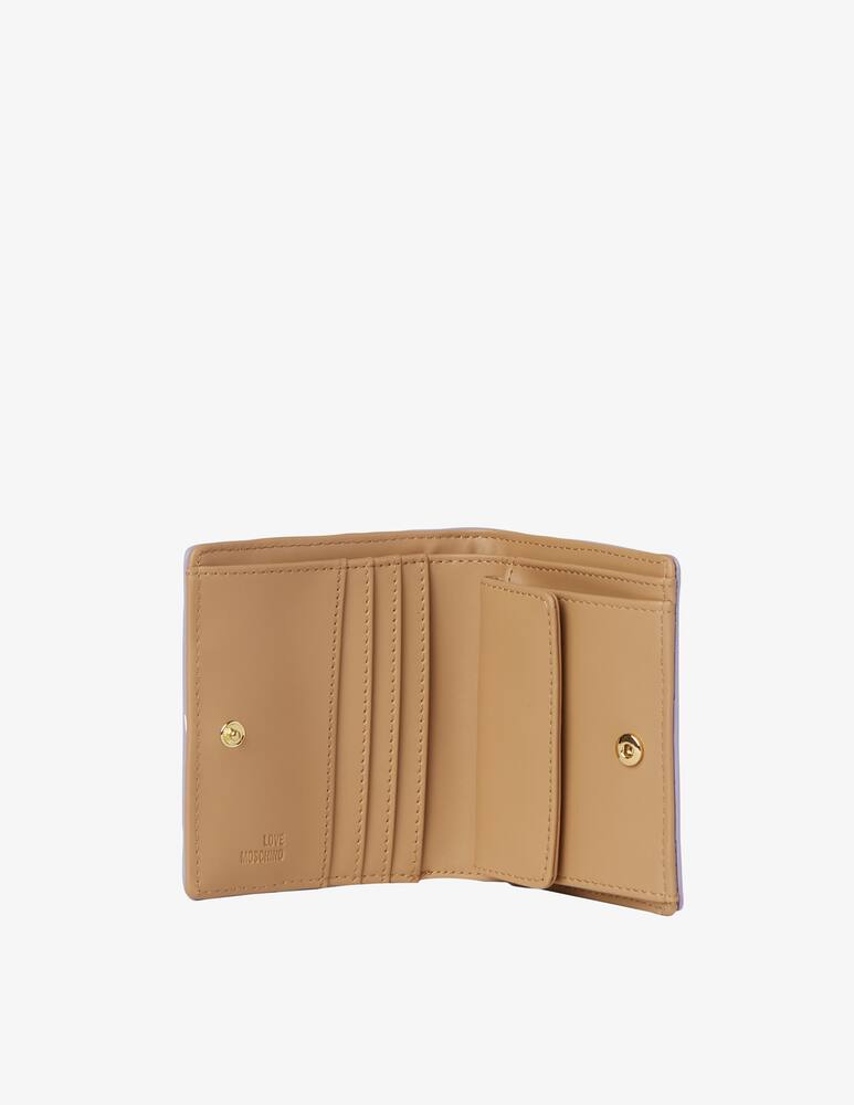 rinascente Love Moschino Quilted libro wallet