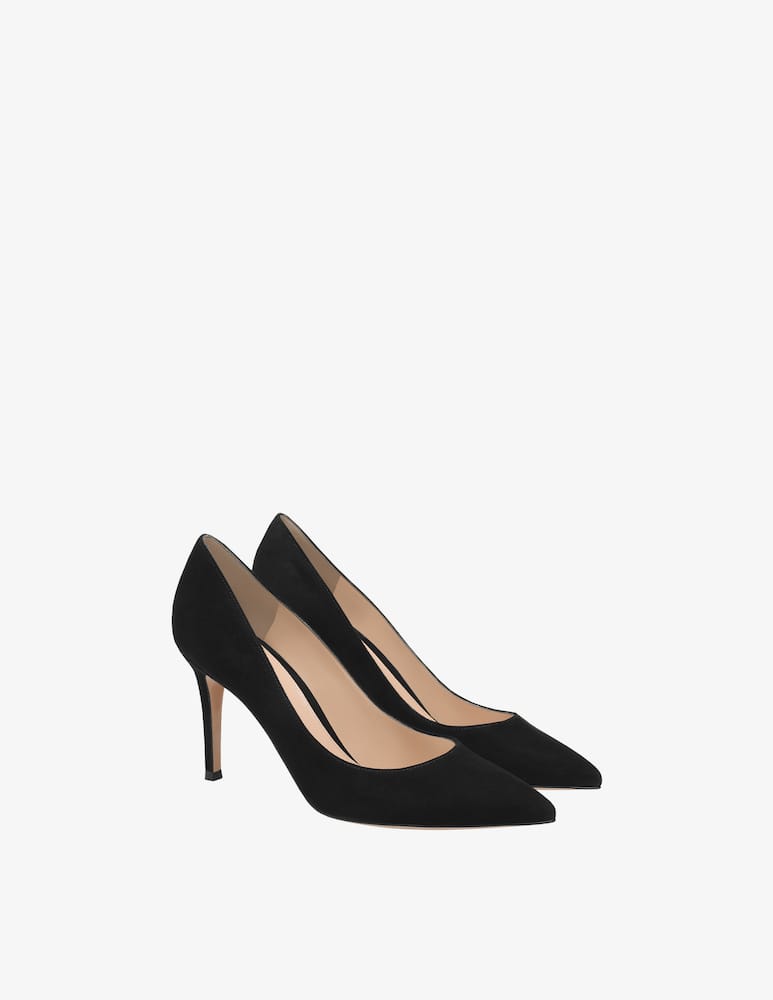 rinascente Gianvito Rossi Gianvito 85 suede pump