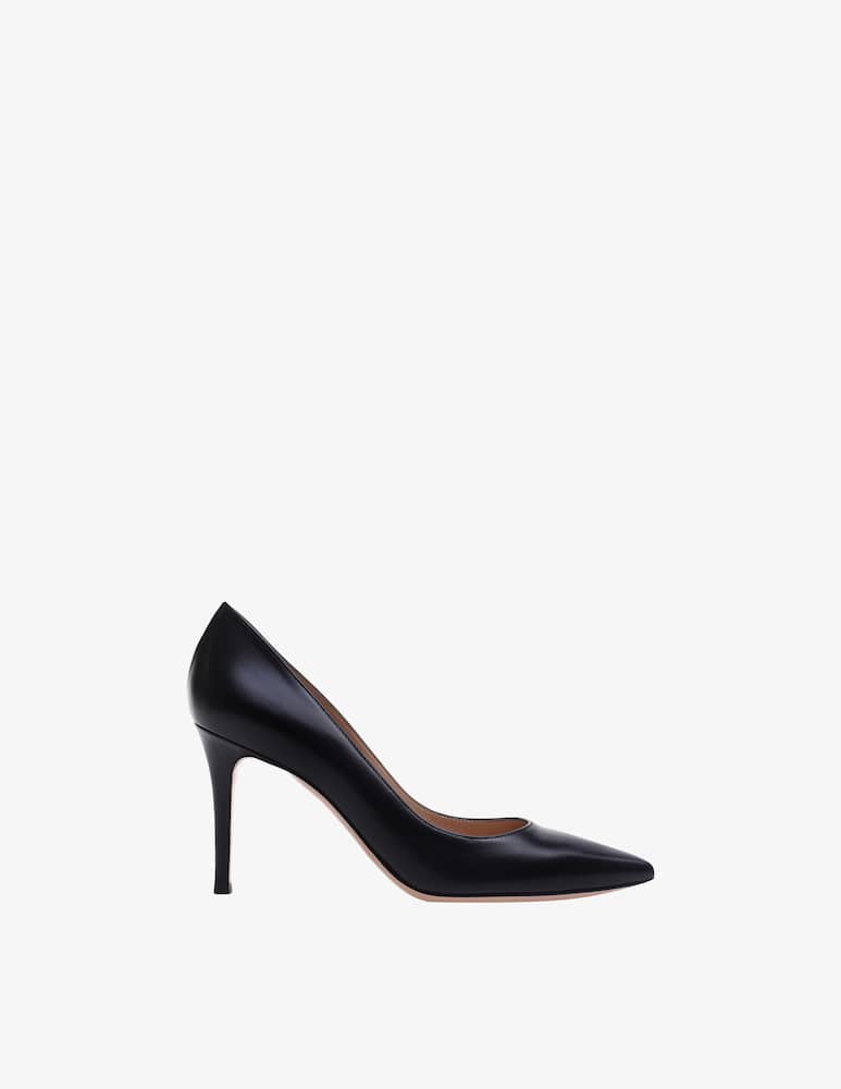 Gianvito Rossi Decolletè in pelle Gianvito 85 - immagine 1 Gianvito Rossi Decolletè in pelle Gianvito 85 - immagine 1