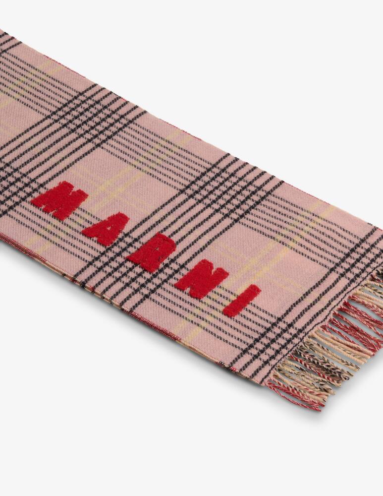 Marni Sciarpa in lana double check - immagine 3 Marni Sciarpa in lana double check - immagine 3