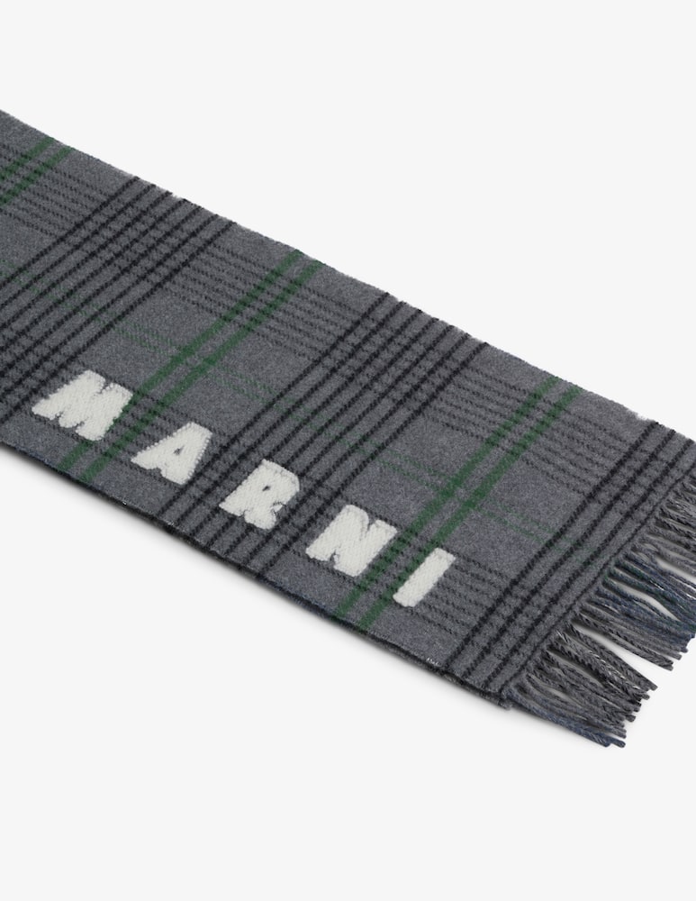 Marni Sciarpa in lana double check - immagine 3 Marni Sciarpa in lana double check - immagine 3