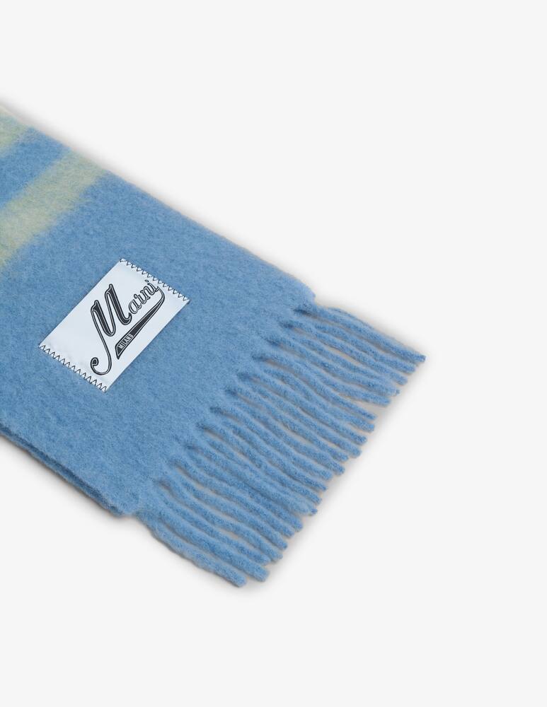 rinascente Marni Sciarpa in alpaca-mohair a righe